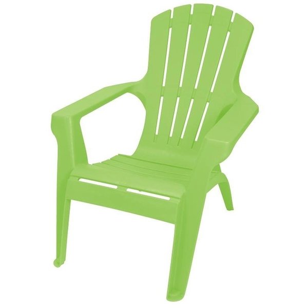 Gracious Living Adirondack II Adirondack Chair, 2934 in W, 3514 in D, 3312 in H, Resin Seat 11547-26ADI